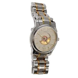 PERRELET Uhren Edelstahl Silber Gold Rot 1220 Auth am6930 Silber Rot Golden