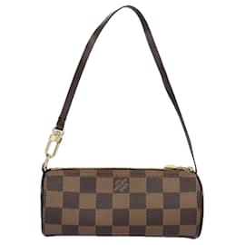 Louis Vuitton-LOUIS VUITTON Damier Ebene Papillon Pouch LV Auth 96929-Other