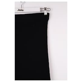 Autre Marque-Wool skirt-Black