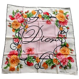 Piazza Christian Dior Rosa Bianco Multicolore