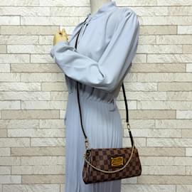Louis Vuitton-Louis Vuitton Eva Damier Shoulder Bag-Brown