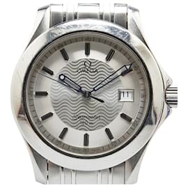 Omega-Omega Seamaster-Silvery
