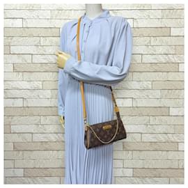 Louis Vuitton-Louis Vuitton Eva Monogram Shoulder Bag-Brown