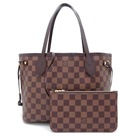 Louis Vuitton-Louis Vuitton Damier Neverfull PM Tote N41359-Brown