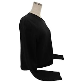 Hermès-Hermes H Pattern Wool Sweater Black-Black