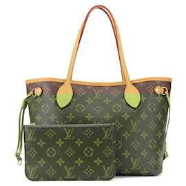 Louis Vuitton-Louis Vuitton Monogram Neverfull PM Tote Bag-Brown