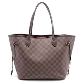 Louis Vuitton-Louis Vuitton Damier Neverfull MM Tote Bag N51105-Brown