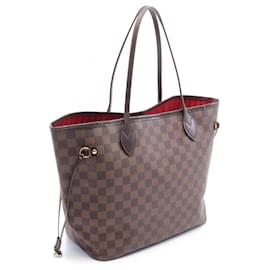 Louis Vuitton-Louis Vuitton Damier Neverfull MM Tote Bag N51105-Brown