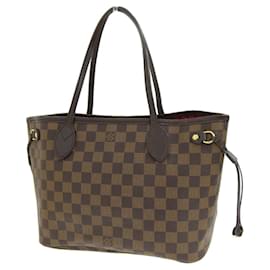 Louis Vuitton-Louis Vuitton Damier Neverfull PM Tote N41359-Brown
