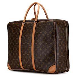 Louis Vuitton-Louis Vuitton Monogram Sirius 50 Boston Bag M41406-Brown