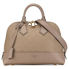 Louis Vuitton-Louis Vuitton Neo Alma PM Leather Handbag M44885-Brown