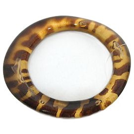Bracciale bangle in plastica Salvatore Ferragamo D'oro