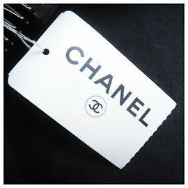 Chanel Mohair Rayon COCO Mark Hat Black M Black