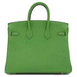Hermès-Sac à main Birkin 25 en Togo d'Hermès-Vert