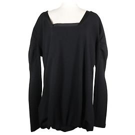 Prada Rayon Nylon Tunic Shirt Black Other