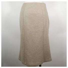 Chloé Jupe beige en polyester de Chloe Beige