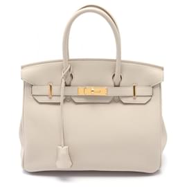 Hermès-Sac à main Hermes Birkin 30 Beton Togo-Beige