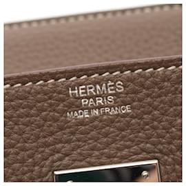 Hermès-Sac à main Hermès Birkin 30 Beige-Beige