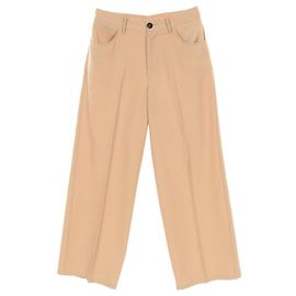 Wollhose Jil Sander J04KA0004 Beige