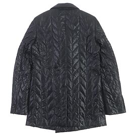 Emporio Armani Nylon Double Tailored Jacket Black Black