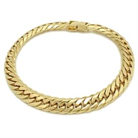Autre Marque K18 Yellow Gold 6-Sided Double Bracelet Approx. 30g Used Golden
