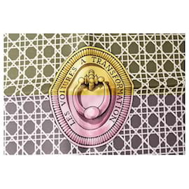Hermès-Hermes Silk Scarf Carriage Motif Bordeaux/White-Other