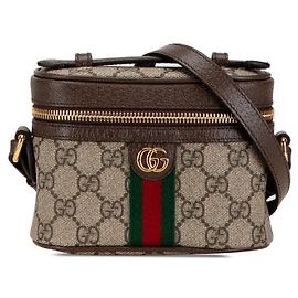 Gucci GG Supreme Ophidia Handbag 2WAY 699532 Beige