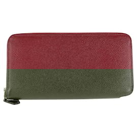 Hermès-Hermes Azap Long Silk In Wallet Bordeaux-Red