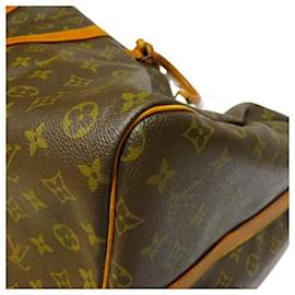 Louis Vuitton-Louis Vuitton Keepall 60 Bandouliere Travel Bag M41412-Brown