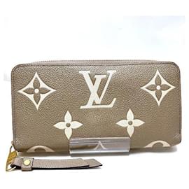 Louis Vuitton-Louis Vuitton Monogram Empreinte Zippy Wallet M69794-Brown