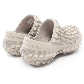 Balenciaga BOUNCER Clog Sandals Beige Beige