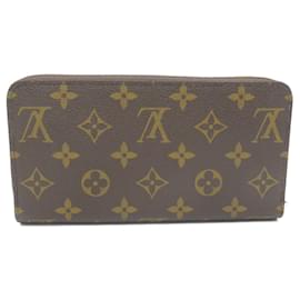 Louis Vuitton-Louis Vuitton Zippy Wallet Monogram M42616-Brown