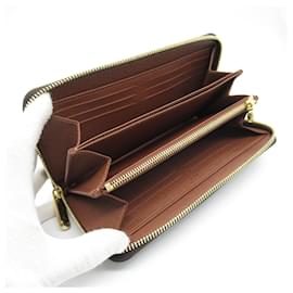 Louis Vuitton-Louis Vuitton Zippy Wallet Monogram M42616-Brown
