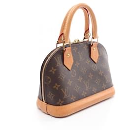 Louis Vuitton-Louis Vuitton Alma BB Monogram Handbag M53152-Brown