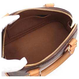 Louis Vuitton-Louis Vuitton Alma BB Monogram Handbag M53152-Brown