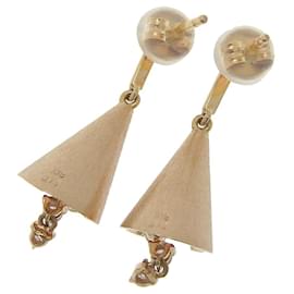 Autre Marque-K18PG Diamond Earrings Pink Gold-Pink