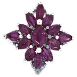 Autre Marque-Used Ruby Pendant 0.70ct Pt950 Platinum-Other