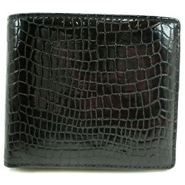 Autre Marque Men's Bifold Wallet Leather Brown Brown