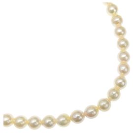 Autre Marque Collar de Perlas de Plata 6,5-6,9 mm Plata