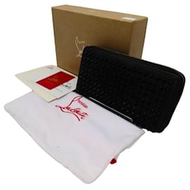 Christian Louboutin-Christian Louboutin Panettone Zip Wallet-Black