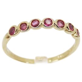 Autre Marque-K18 Ruby Ring 0.29ct No Brand Jewelry-Red