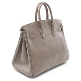 Hermès-Sac à main Hermes Birkin 25 Marron-Marron