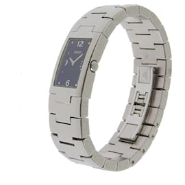 Versace-Versace Stainless Steel Quartz Watch Silver-Black