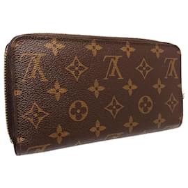 Louis Vuitton-Louis Vuitton Canvas Zippy Wallet M61349-Brown