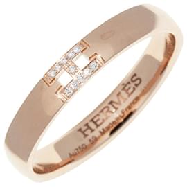 Hermès-Hermes K18PG Diamond Ever Hercules Ring-Other
