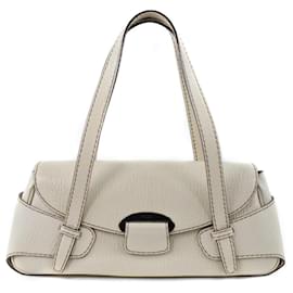 Tod's-Tod's Leather Handbag Beige-Beige