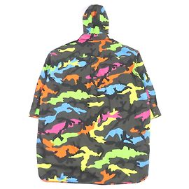 Veste à capuche camouflage Valentino multicolore Multicolore