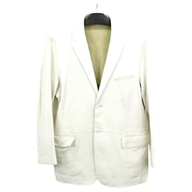 Theory Leather Jacket White
