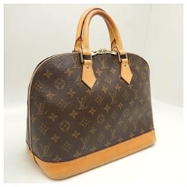 Louis Vuitton-Louis Vuitton Monogram Alma Handbag M51130-Brown