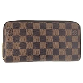 Louis Vuitton-Louis Vuitton Damier Zippy Wallet N41661-Brown